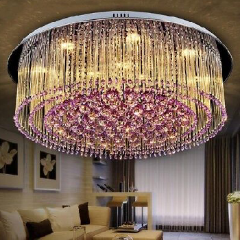 Crystal Ceiling Light